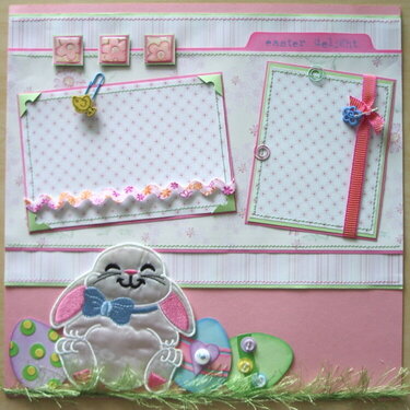 Easter Layout - Side 1