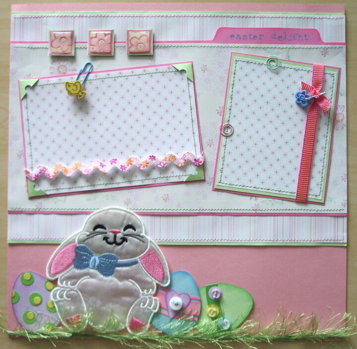 Easter Layout - Side 1