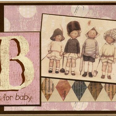 B is for Babies (Rusty Pickle Card)