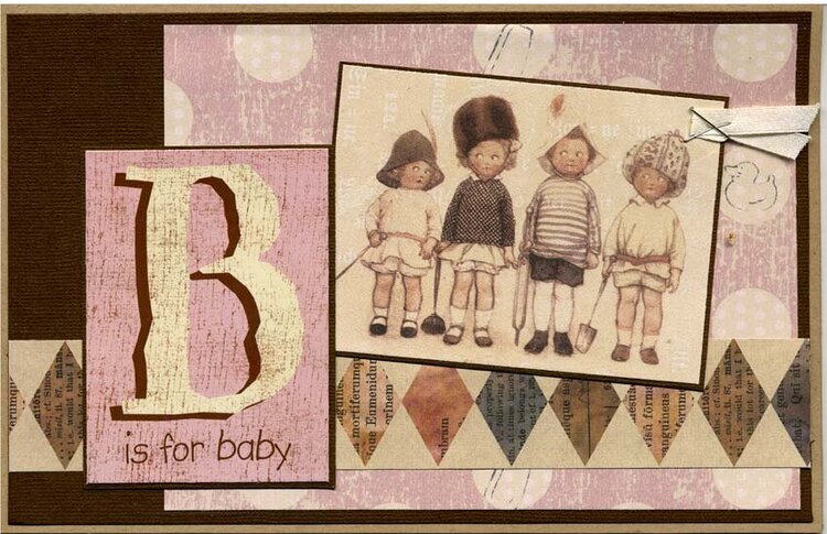 B is for Babies (Rusty Pickle Card)