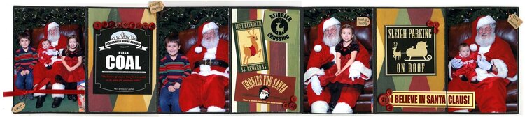 Santa Rusty Pickle Card Keeper
