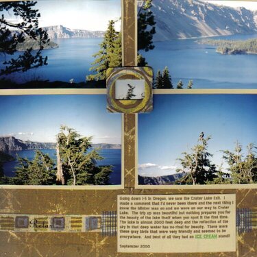 Crater Lake Oregon Companion Page