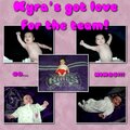 Kyra's Got Love for the Team!