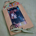 Luggage tag cover