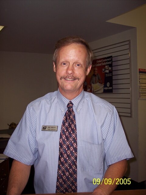 Postal Worker in uniform