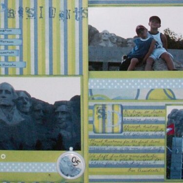 Mount Rushmore Memories (T) - The Scrapbook Site March Kit
