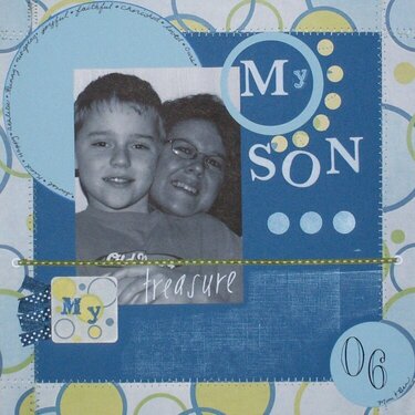 My Son, My Treasure - The Scrapbook Site March Kit