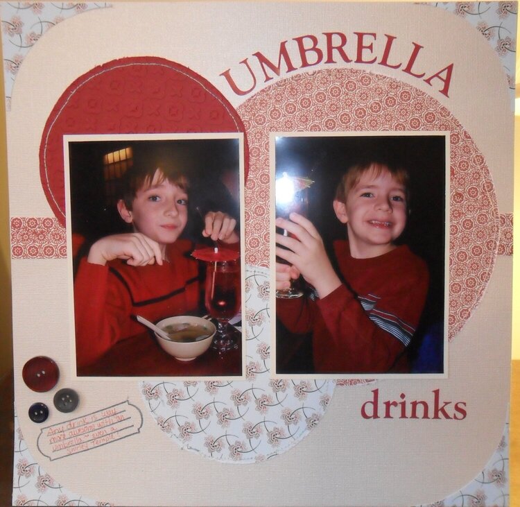 Umbrella drinks