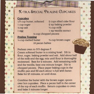 Cupcake recipe