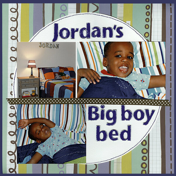 Sketch Challenge - Jordan&#039;s Big Boy Bed