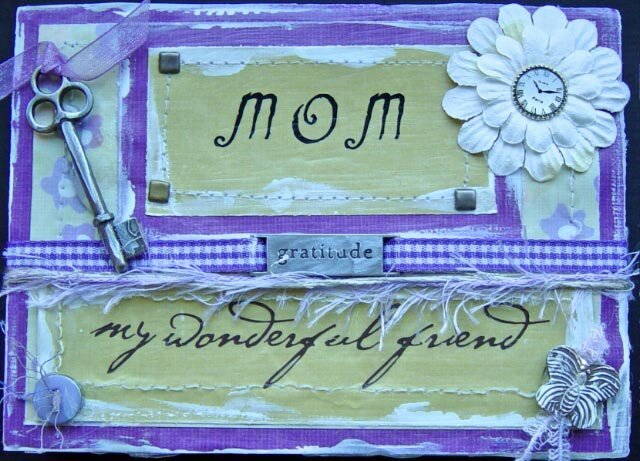 Altered Box for Mom (collage)