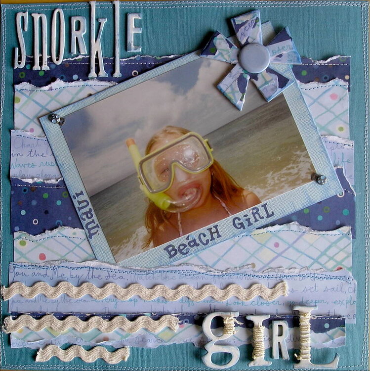 Snorkle girl