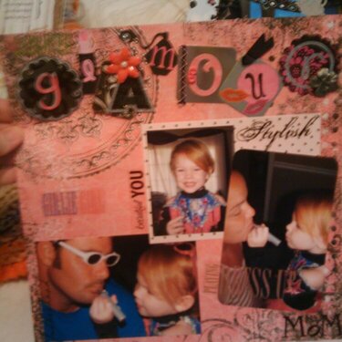 Glamour Girl-LOTW layout