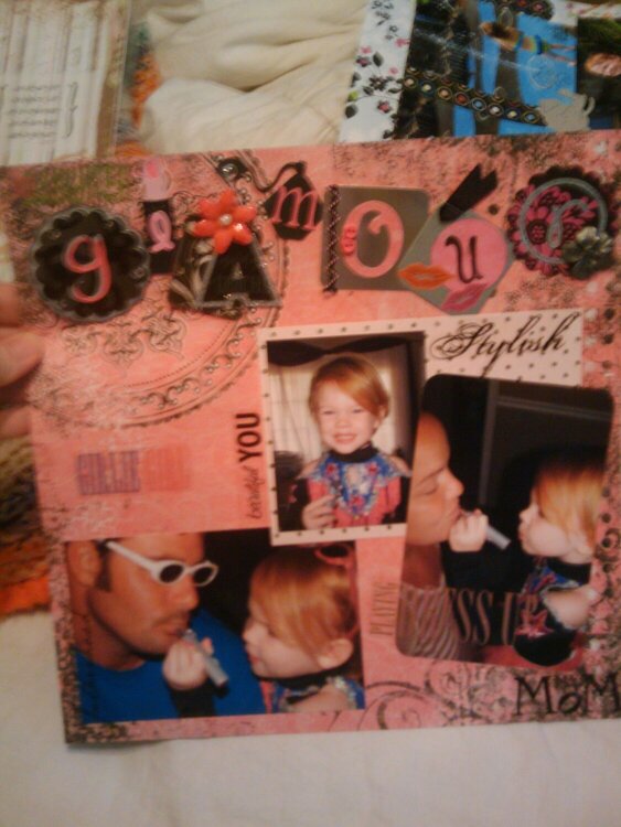 Glamour Girl-LOTW layout