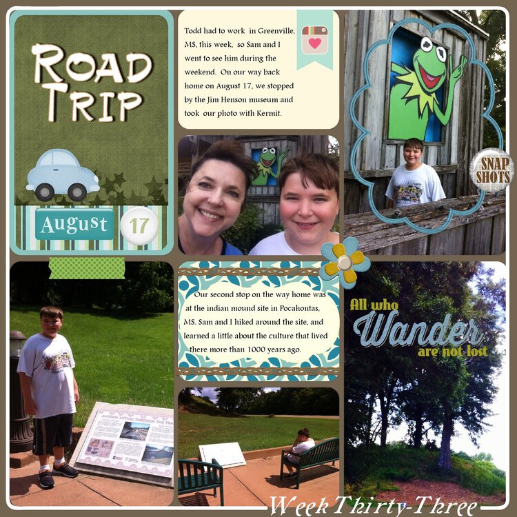 Road Trip  Week 33