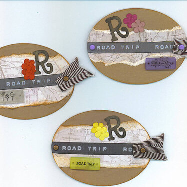 R for Road Trip ABC Travel Tag Swap