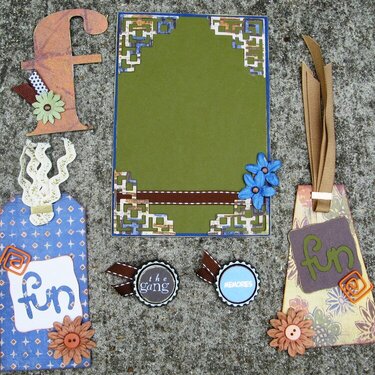 Page Kit for Unconventional Title  and Page Kit Swap