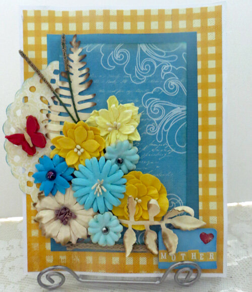 Mothers Day Card - Quick Quotes and Petaloo Blog hop