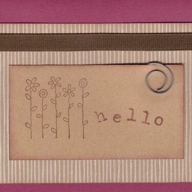 hello card