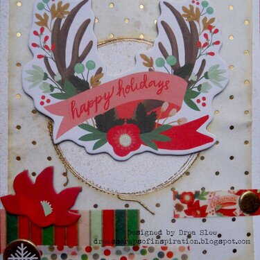 Happy Holidays MME Card ~ FotoBella DT