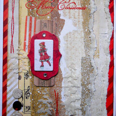 Christmas Collage Card ~ FotoBella DT