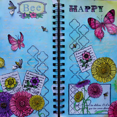 Bee Happy ~ Red Rubber Designs DT