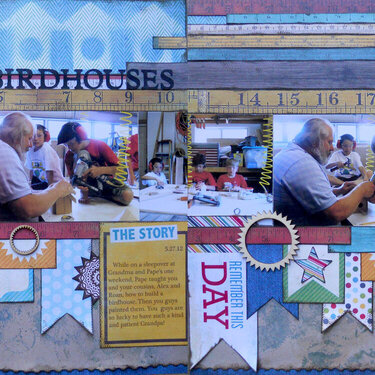 Building Birdhouses ~ BOAF April Kit