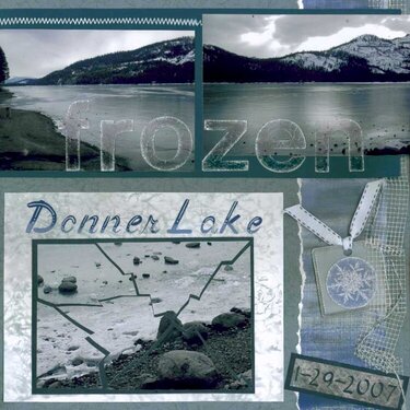 Frozen Donner Lake