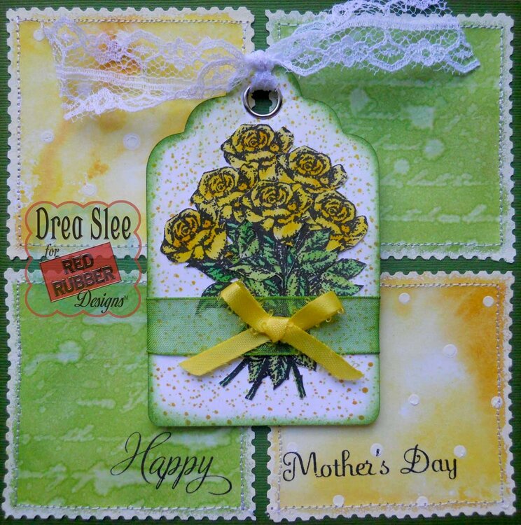 Happy Mother&#039;s Day Card ~ Red Rubber Designs DT