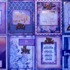 Misty Mountains ATC's ~ FotoBella DT