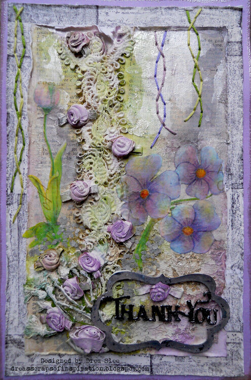 Lavender Lindy&#039;s Card
