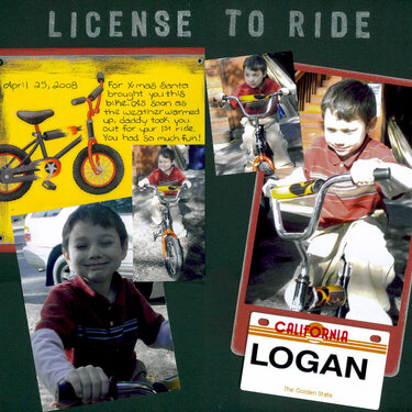 License to ride