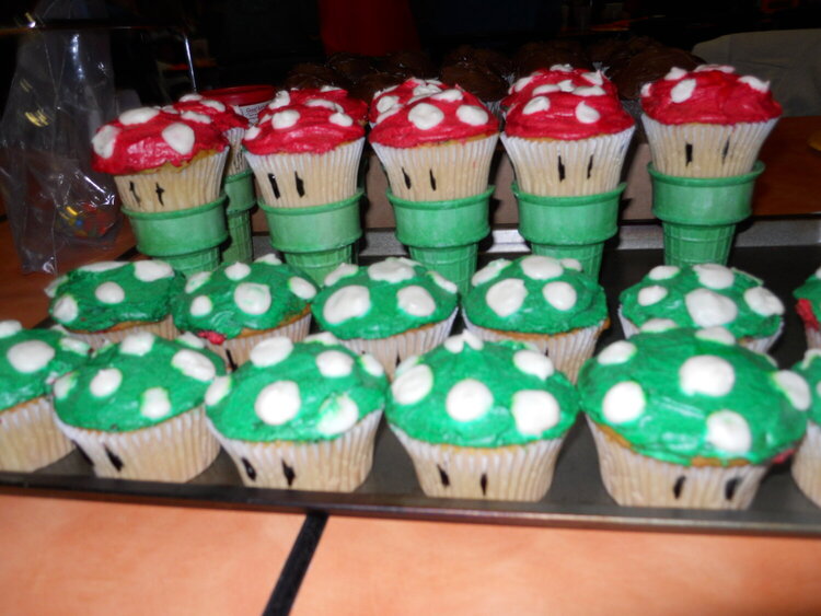 Power Up Cupcakes