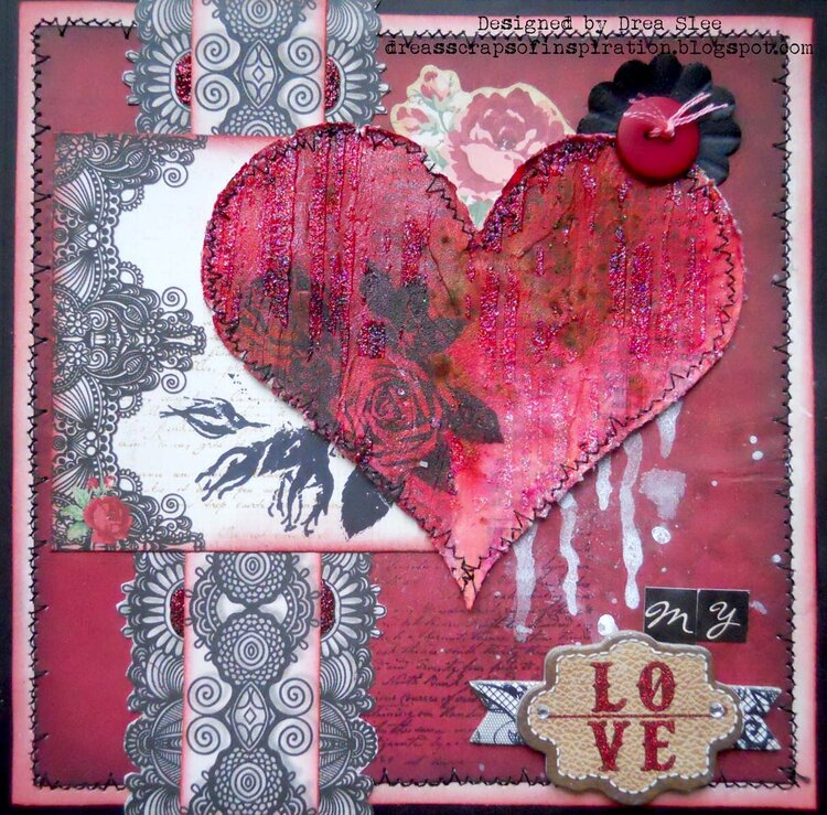 My Love Valentine&#039;s Card ~ FotoBella DT
