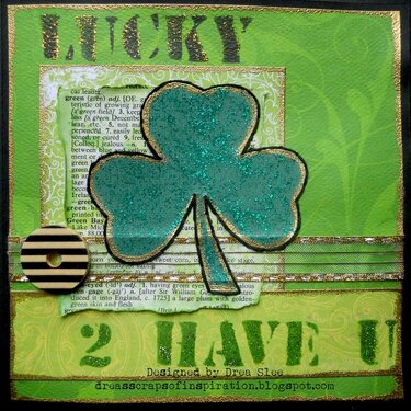 Lucky 2 Have U Card ~ FotoBella DT