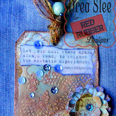 Medallions Tag ~ Red Rubber Designs DT
