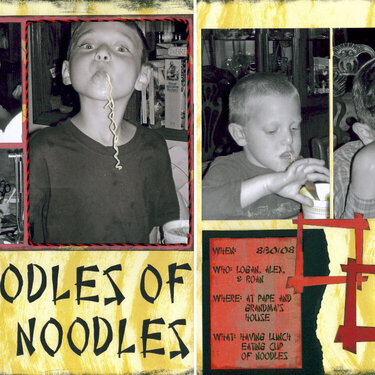 Oodles of noodles