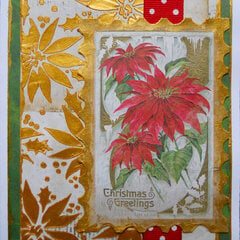 Poinsettia Day Card ~ FotoBella DT