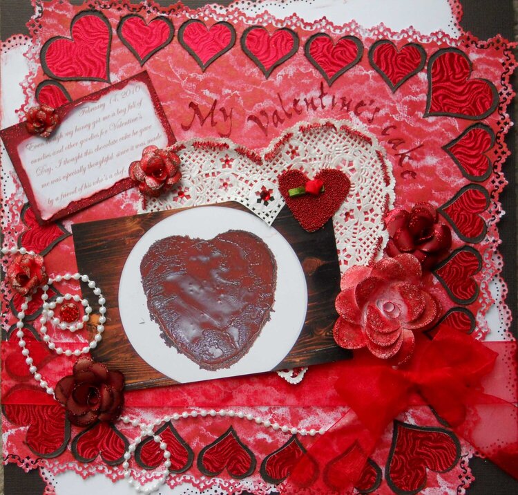 My Valentine&#039;s cake