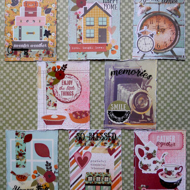 Vintage Blessings ATC&#039;s ~ FotoBella DT