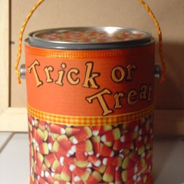Altered Paint Cans for Halloween