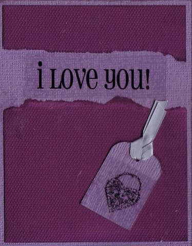I Love You/Anniversary &#039;07 Card