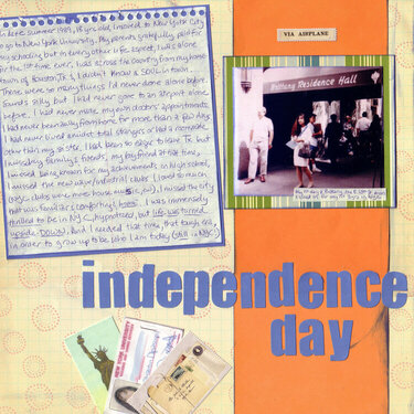 Independence Day (SHCG Scrap a ?OM Challenge)