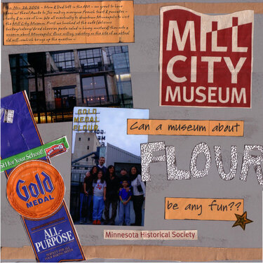 Mill City Museum, Page 1 of 3 (SHCG Go Green/Trash Challenge)