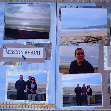 Mission Beach, San Diego (both pages)