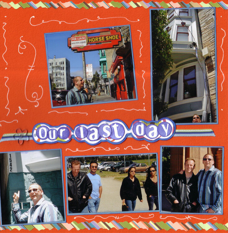 Our Last Day (Portland/San Fran 6/06) (left side) - SHCG Complementary Colors Challenge