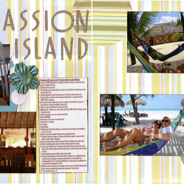 Passion Island (SHCG &quot;Get to Know Your CG Blog&quot; Challenge)