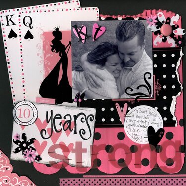 10 Years Strong ** Queen &amp; Co. DT Layout**