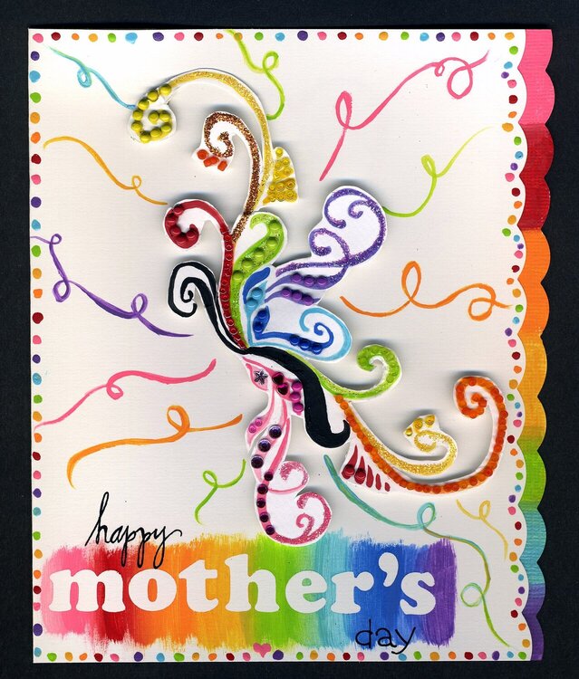 Happy Mother&#039;s Day card-**Queen &amp; Co.**