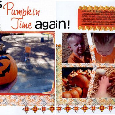 It&#039;s Pumpkin Time Again